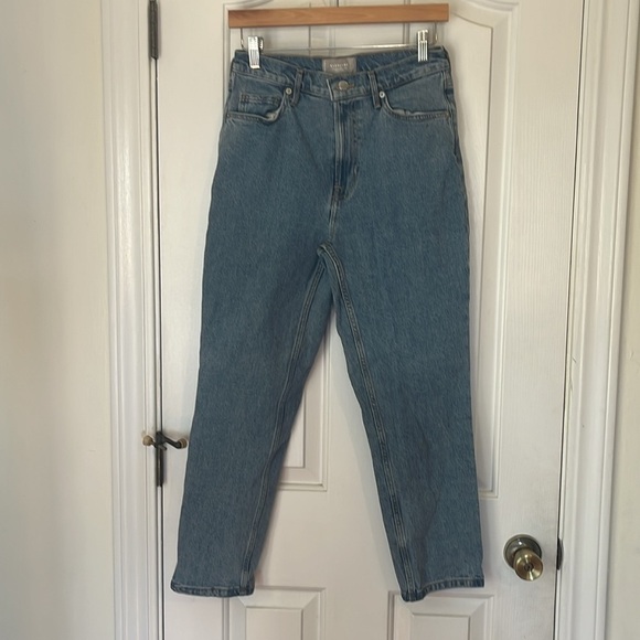 Everlane | The Cheeky Jean Crop Size 27/4 Lightwash Denim Cotton 90s Casual - Picture 2 of 9